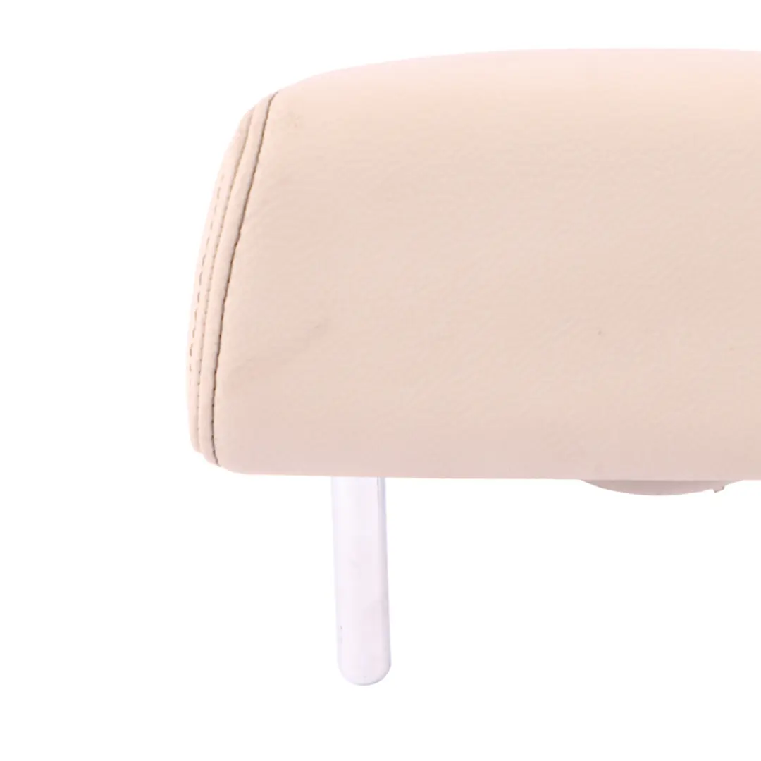 Headrest Rear Centre Middle Backrest Leather Oyster to BMW F25 Seat with Part number 7256539 BMW F25 Seat Headrest Rear Centre Middle Backrest Leather Oyster - SKU 7256539 - Part number 7256539