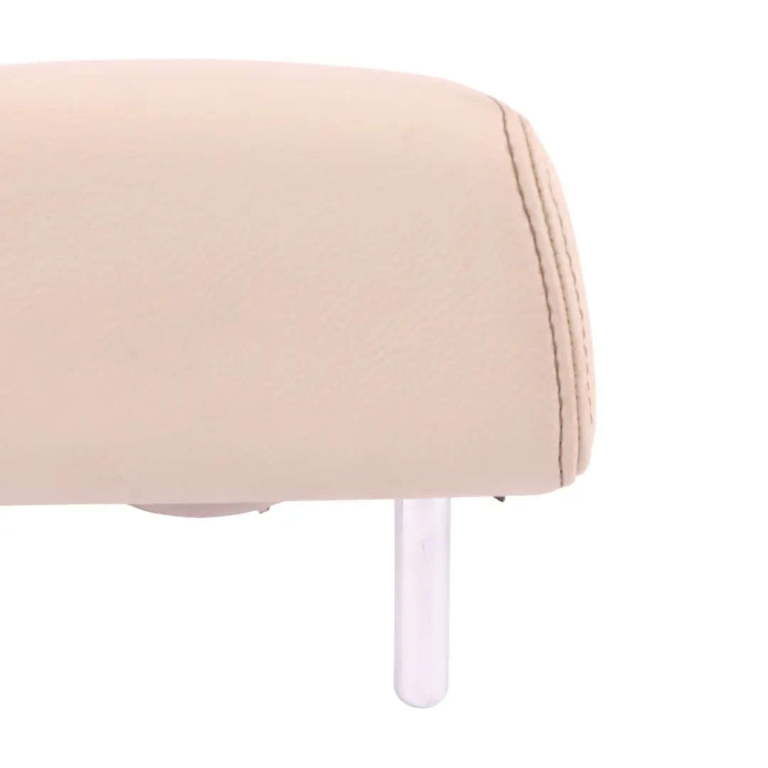 Headrest Rear Centre Middle Backrest Leather Oyster to BMW F25 Seat with Part number 7256539 BMW F25 Seat Headrest Rear Centre Middle Backrest Leather Oyster - SKU 7256539 - Part number 7256539