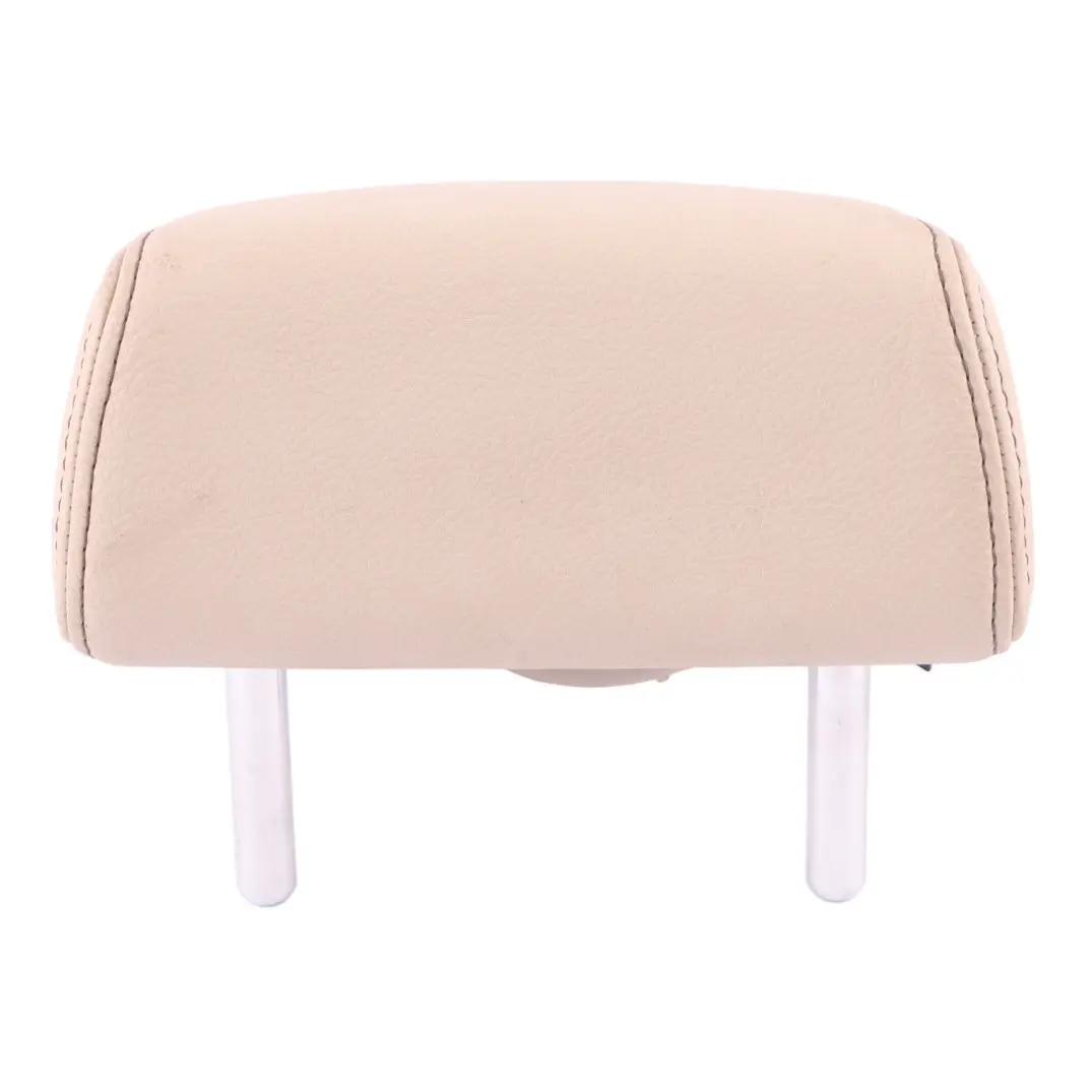 Headrest Rear Centre Middle Backrest Leather Oyster to BMW F25 Seat with Part number 7256539 BMW F25 Seat Headrest Rear Centre Middle Backrest Leather Oyster - SKU 7256539 - Part number 7256539