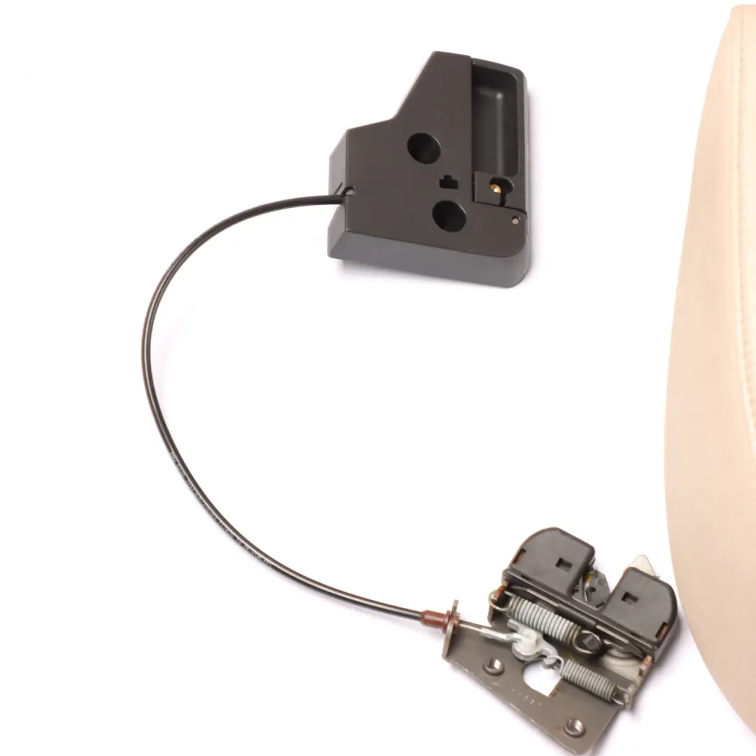 Set BMW E90 LCI Couch Bench Sofa Backrest Leather Dakota Oyster to Rear Seat with Part number 7257088 Rear Seat Set BMW E90 LCI Couch Bench Sofa Backrest Leather Dakota Oyster - SKU 7257088-1 - Part number 7257088