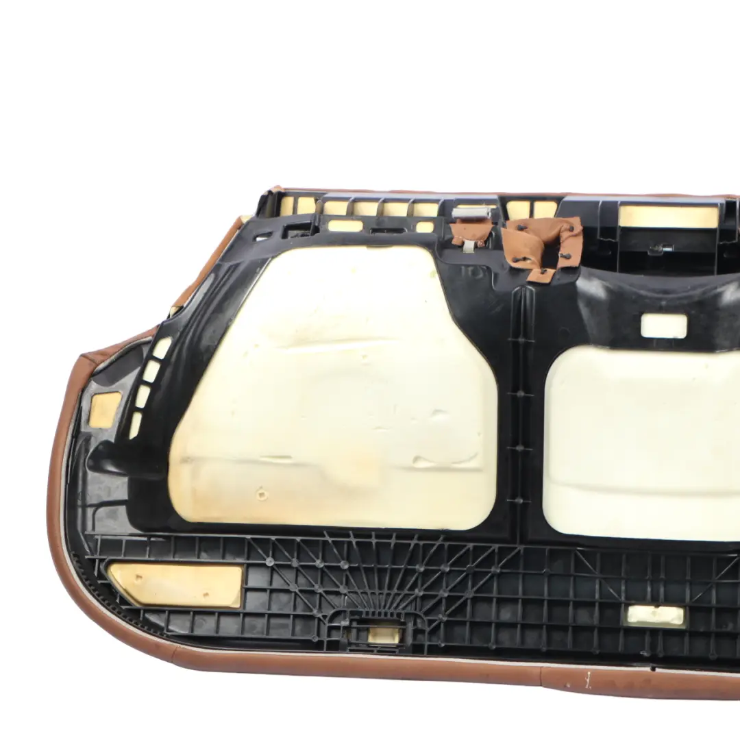 Bench Cover Trim Leather Sattelbrau Saddle Brown to BMW G30 Saloon Rear Seat with Part number 7257089 BMW G30 Saloon Rear Seat Bench Cover Trim Leather Sattelbrau Saddle Brown - SKU 7257089 - Part number 7257089