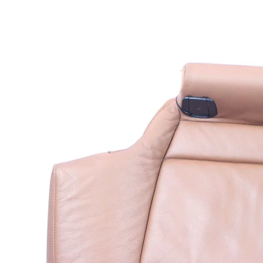 Bench Cover Trim Leather Sattelbrau Saddle Brown to BMW G30 Saloon Rear Seat with Part number 7257089 BMW G30 Saloon Rear Seat Bench Cover Trim Leather Sattelbrau Saddle Brown - SKU 7257089 - Part number 7257089