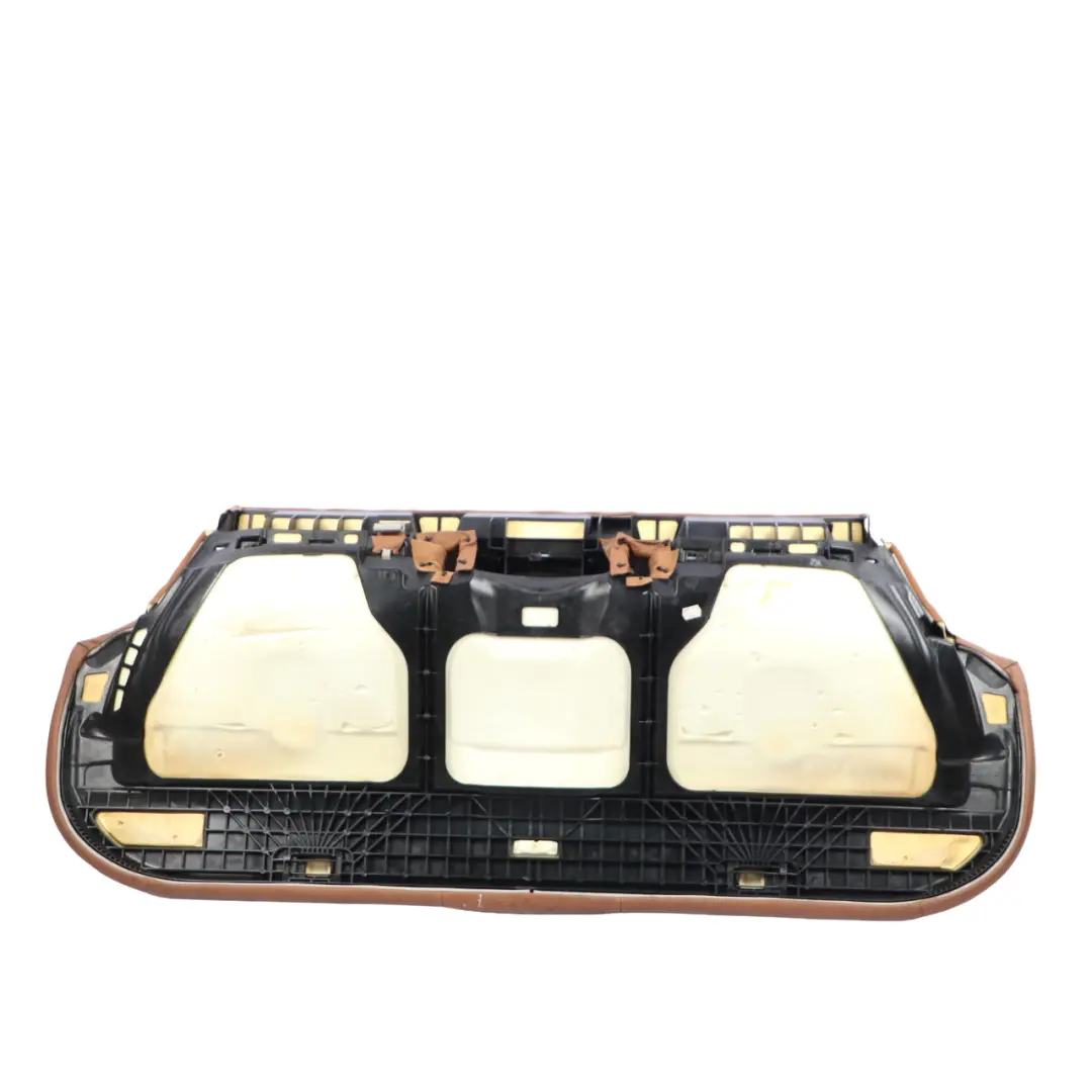 Bench Cover Trim Leather Sattelbrau Saddle Brown to BMW G30 Saloon Rear Seat with Part number 7257089 BMW G30 Saloon Rear Seat Bench Cover Trim Leather Sattelbrau Saddle Brown - SKU 7257089 - Part number 7257089