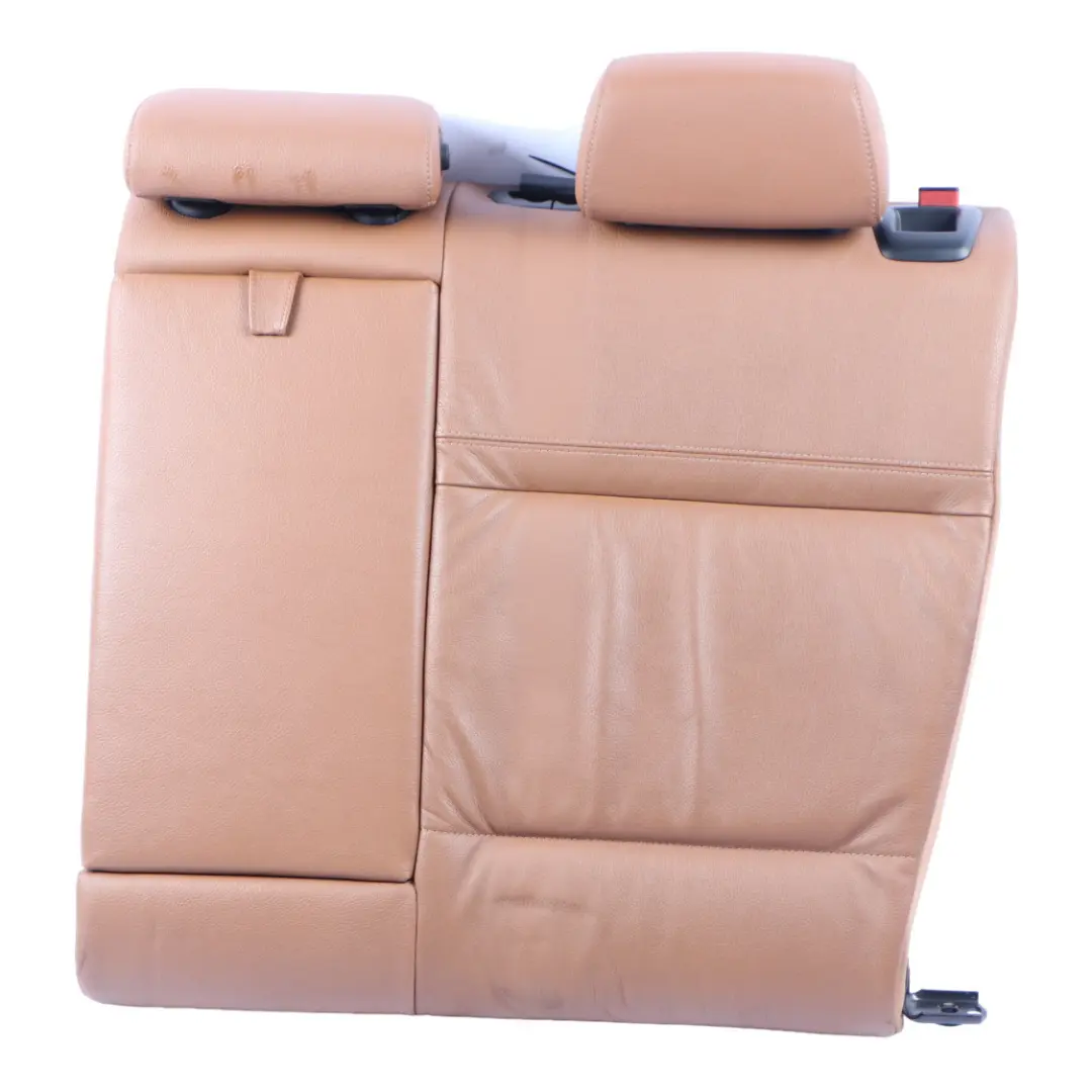 Back Seat Backrest Left N/S Leather Dakota Saddle Brown to BMW E91 LCI Rear with Part number 7257116 BMW E91 LCI Rear Back Seat Backrest Left N/S Leather Dakota Saddle Brown - SKU 7257116 - Part number 7257116