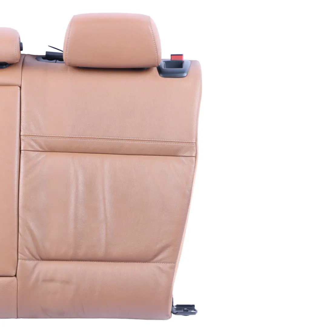 BMW E91 LCI Rear Back Seat Backrest Left N/S Leather Dakota Saddle Brown - SKU 7257116 - Part number 7257116