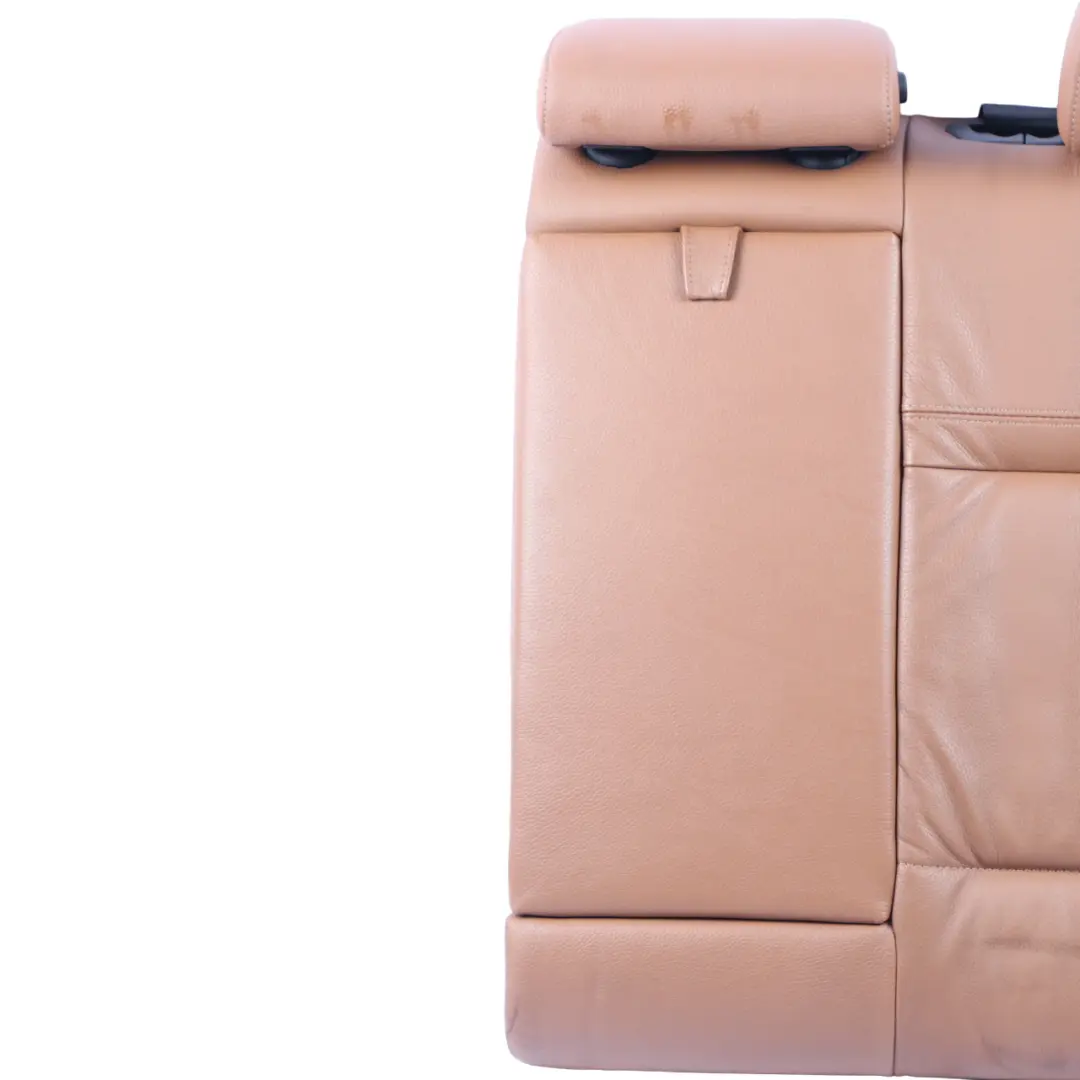 BMW E91 LCI Rear Back Seat Backrest Left N/S Leather Dakota Saddle Brown - SKU 7257116 - Part number 7257116