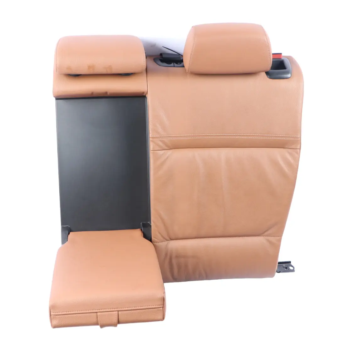Back Seat Backrest Left N/S Leather Dakota Saddle Brown to BMW E91 LCI Rear with Part number 7257116 BMW E91 LCI Rear Back Seat Backrest Left N/S Leather Dakota Saddle Brown - SKU 7257116 - Part number 7257116