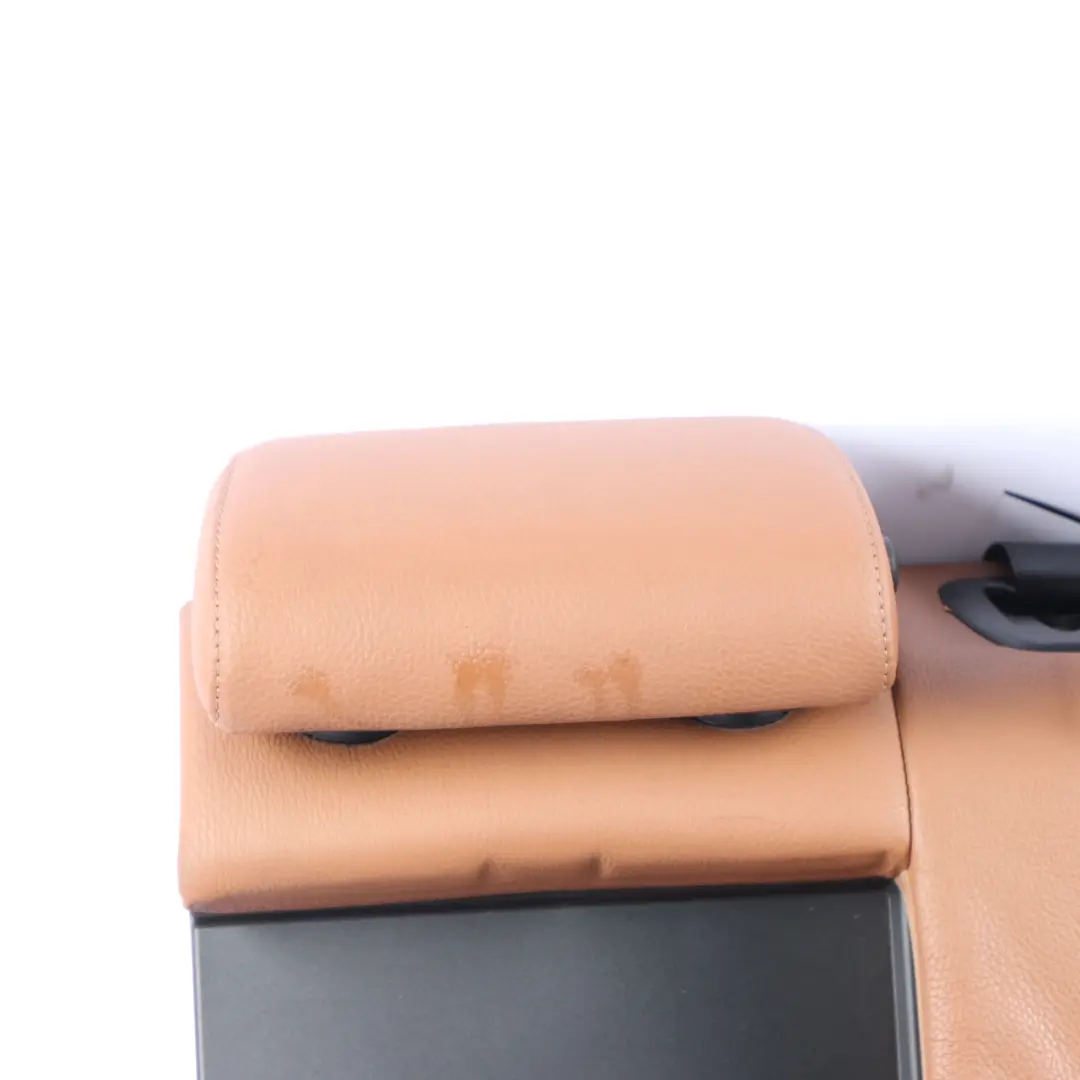 Back Seat Backrest Left N/S Leather Dakota Saddle Brown to BMW E91 LCI Rear with Part number 7257116 BMW E91 LCI Rear Back Seat Backrest Left N/S Leather Dakota Saddle Brown - SKU 7257116 - Part number 7257116