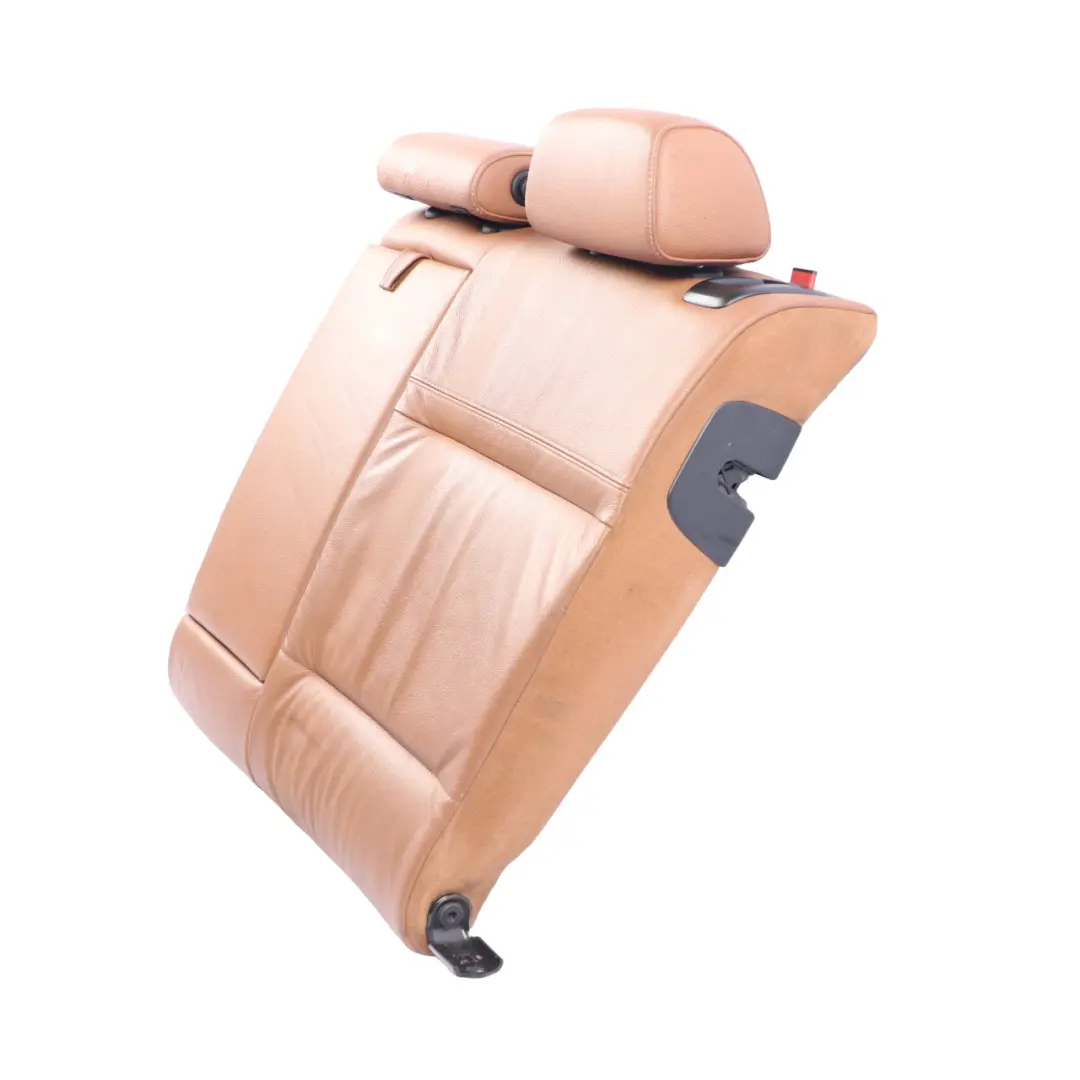 Back Seat Backrest Left N/S Leather Dakota Saddle Brown to BMW E91 LCI Rear with Part number 7257116 BMW E91 LCI Rear Back Seat Backrest Left N/S Leather Dakota Saddle Brown - SKU 7257116 - Part number 7257116