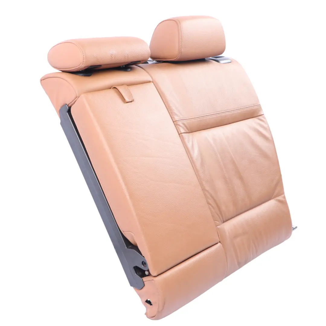 Back Seat Backrest Left N/S Leather Dakota Saddle Brown to BMW E91 LCI Rear with Part number 7257116 BMW E91 LCI Rear Back Seat Backrest Left N/S Leather Dakota Saddle Brown - SKU 7257116 - Part number 7257116