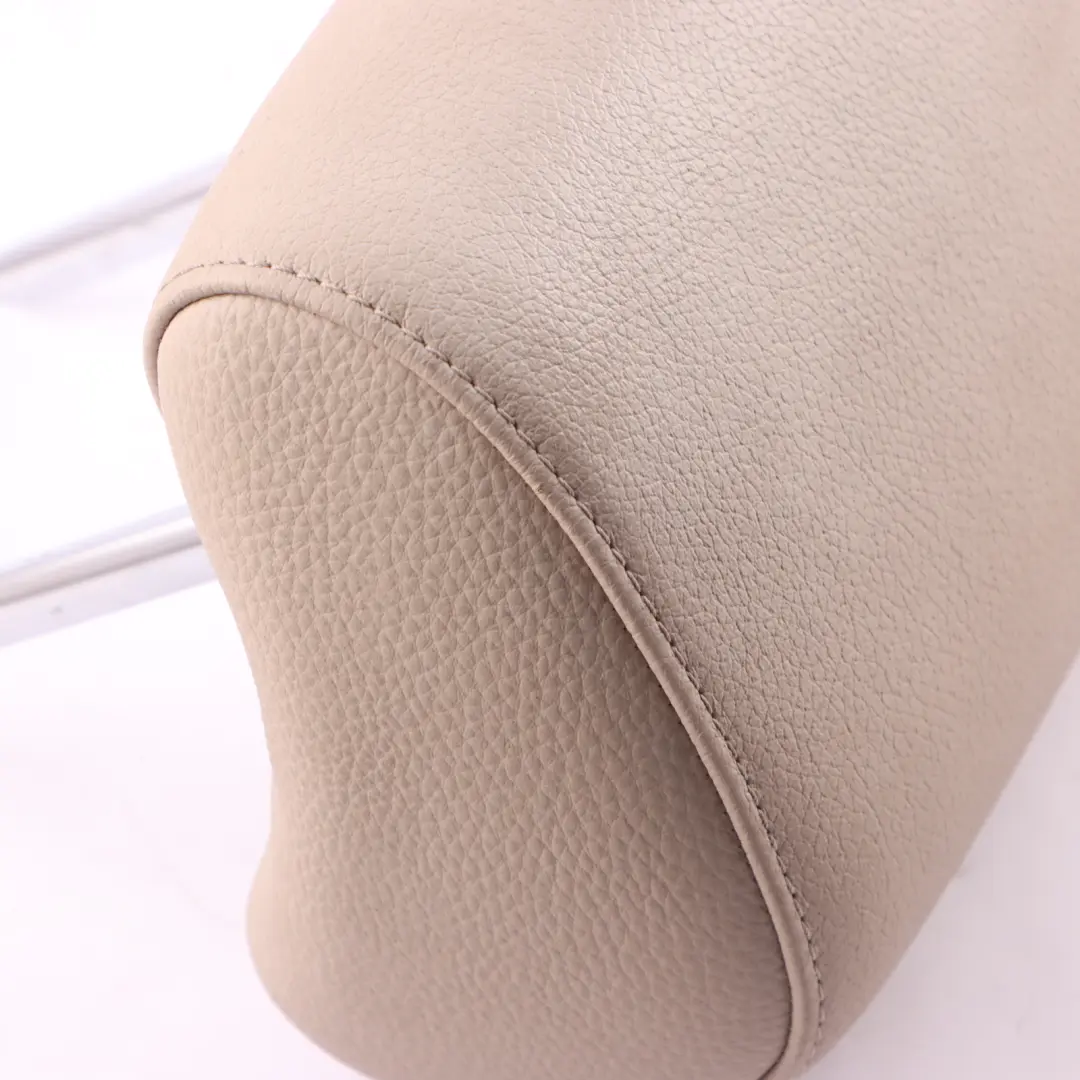 Asiento Reposacabezas Trasero Izquierdo Derecho Cuero Dakota Oyster para BMW E92 LCI con número de pieza 7259162 BMW E92 LCI Asiento Reposacabezas Trasero Izquierdo Derecho Cuero Dakota Oyster - SKU 7259162 - Número de pieza 7259162