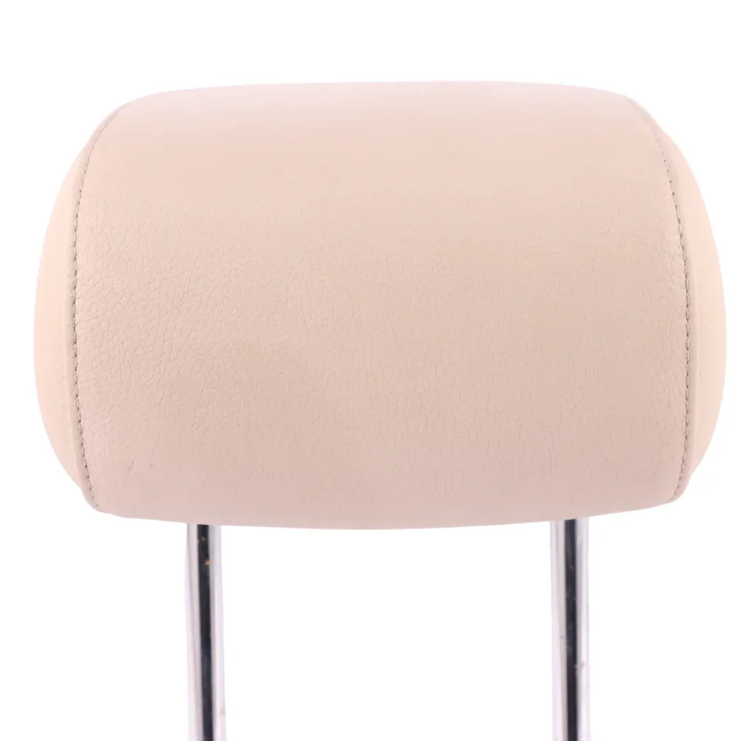BMW E92 LCI Seat Headrest Rear Left Right N/O/S Head Cover Leather Dakota Oyster - SKU 7259162 - Part number 7259162