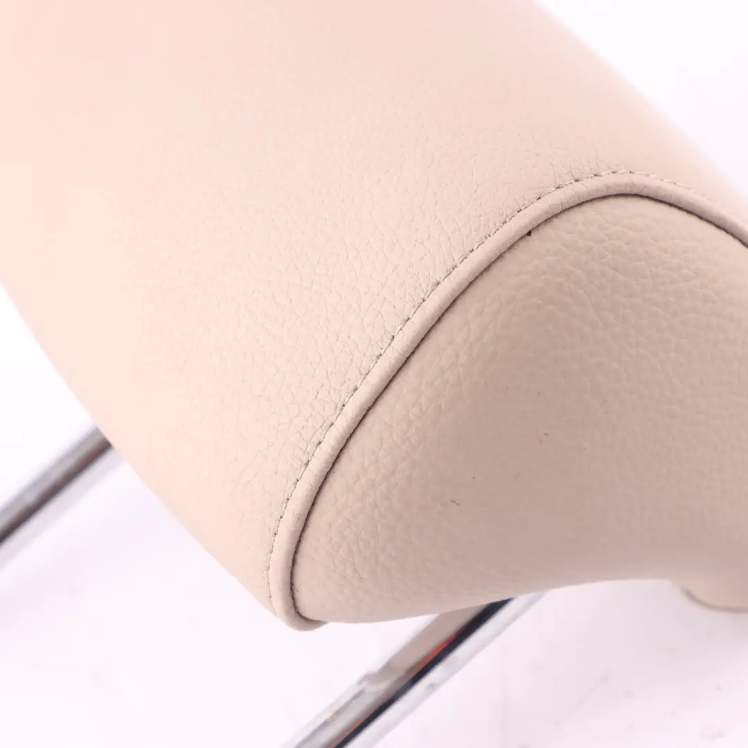 Asiento Reposacabezas Trasero Izquierdo Derecho Cuero Dakota Oyster para BMW E92 LCI con número de pieza 7259162 BMW E92 LCI Asiento Reposacabezas Trasero Izquierdo Derecho Cuero Dakota Oyster - SKU 7259162 - Número de pieza 7259162