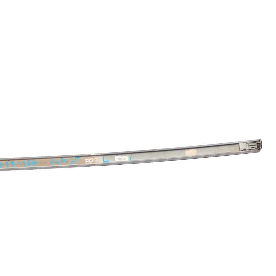  Roof Railing Trim BMW F07 GT Left N/S Moulding Gutter Strip Space Grey Metallic - SKU 7259919-SCG - Part number 7259919