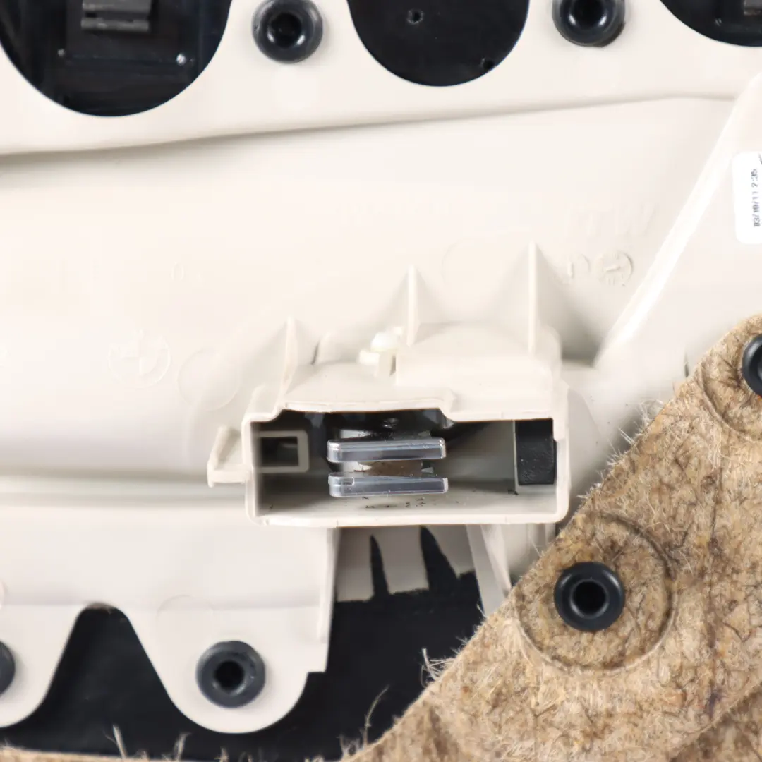  Door Card BMW F07 Front Left N/S Door Lining Trim Leather Ivory White - SKU 7260631 - Part number 7260631