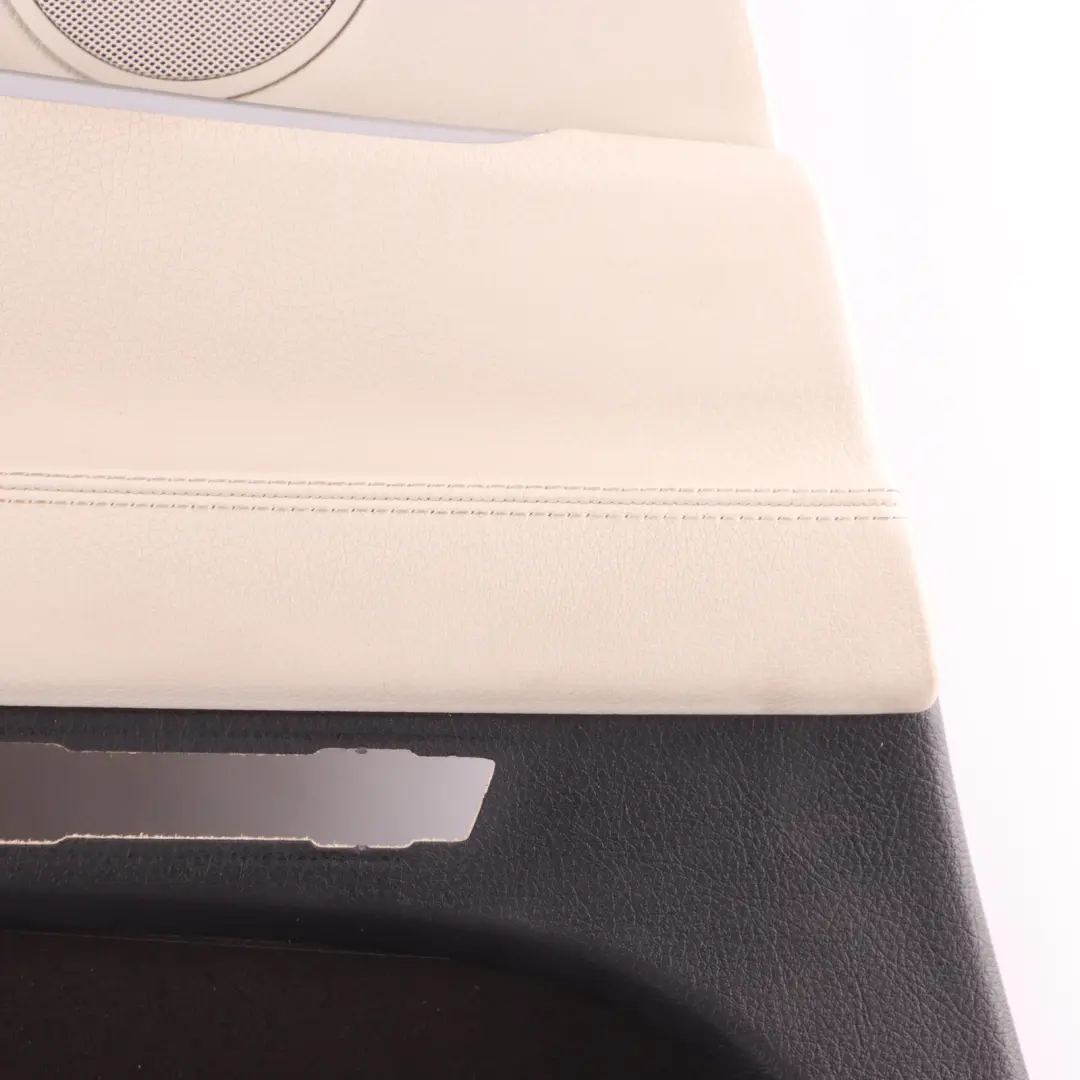  Door Card BMW F07 Rear Left N/S Door Lining Trim Leather Dakota Elfenbeinweiss - SKU 7261037 - Part number 7261037