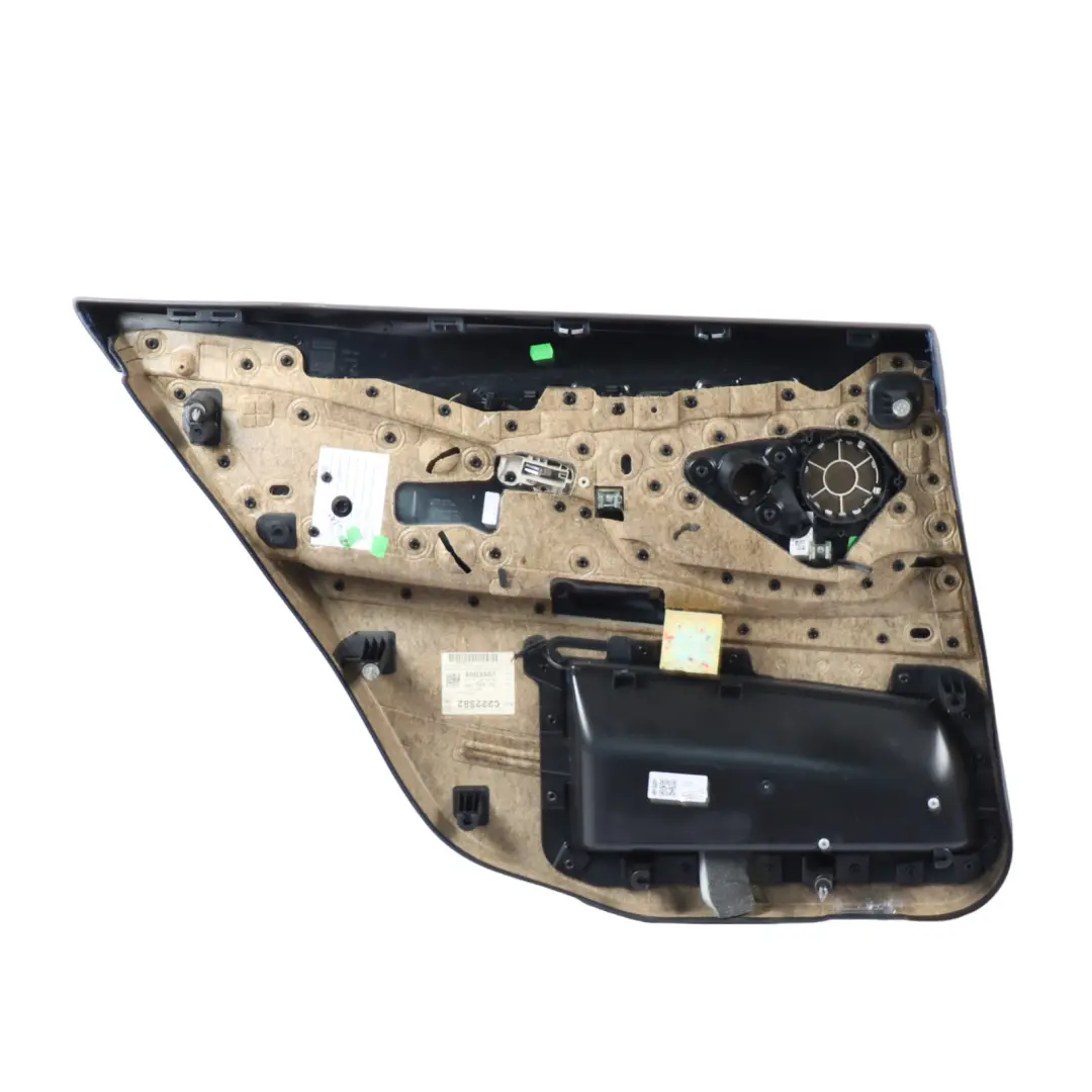  Door Card BMW F07 Rear Right O/S Door Lining Trim HiFi Leather Ivory White - SKU 7261074 - Part number 7261074