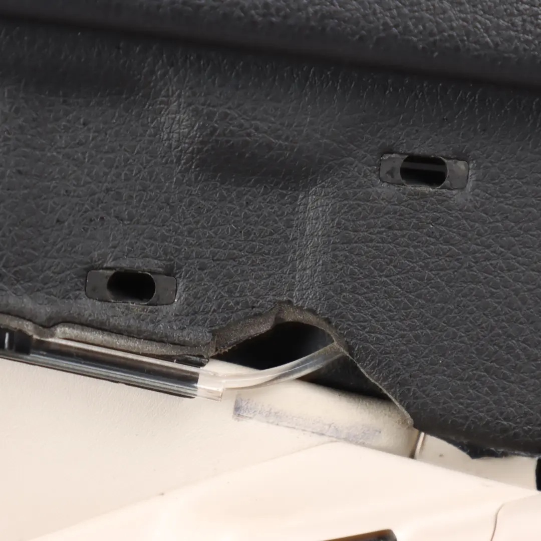  Door Card BMW F07 Rear Right O/S Door Lining Trim HiFi Leather Ivory White - SKU 7261074 - Part number 7261074