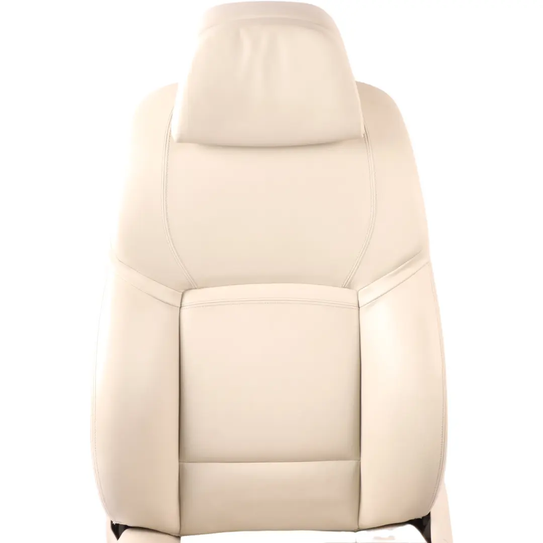 BMW F07 Front Seat Comfort Left N/S Heated Memory Leather Nappa Elfenbein Weiss - SKU 7261376-1 - Part number 7261376