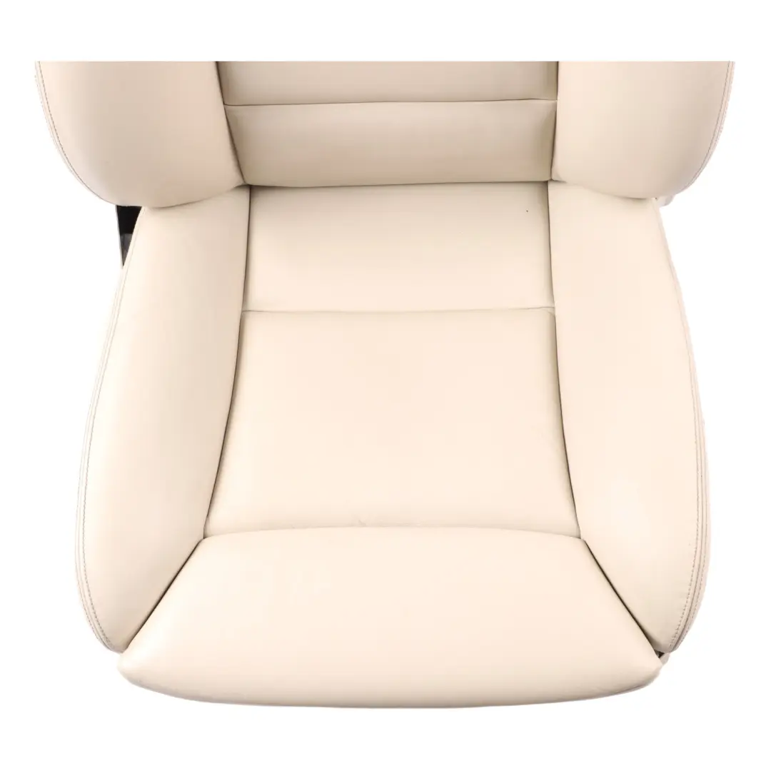 BMW F07 Front Seat Comfort Right O/S Heated Memory Leather Nappa Elfenbein Weiss - SKU 7261376-2 - Part number 7261376