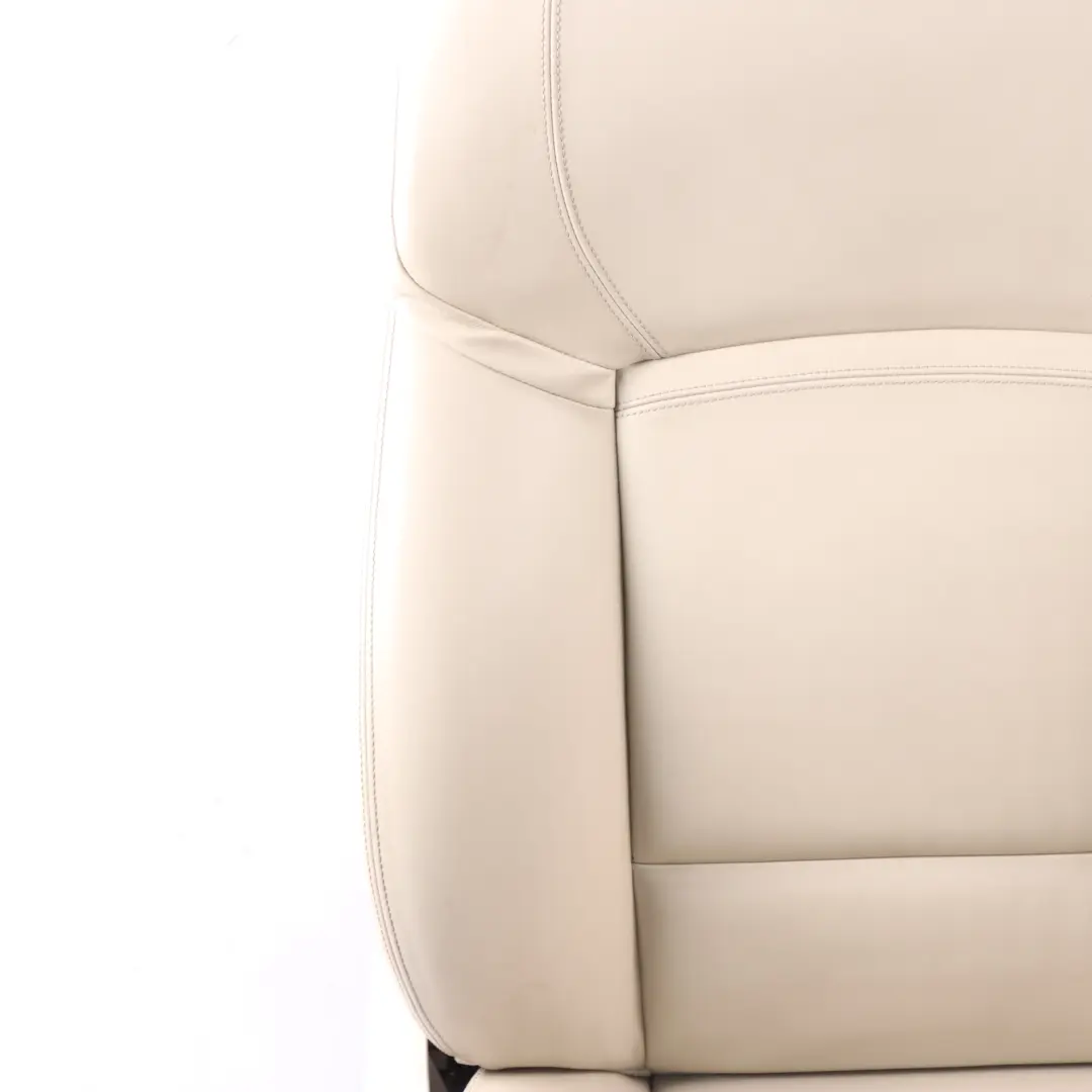 BMW F07 Front Seat Comfort Right O/S Heated Memory Leather Nappa Elfenbein Weiss - SKU 7261376-2 - Part number 7261376