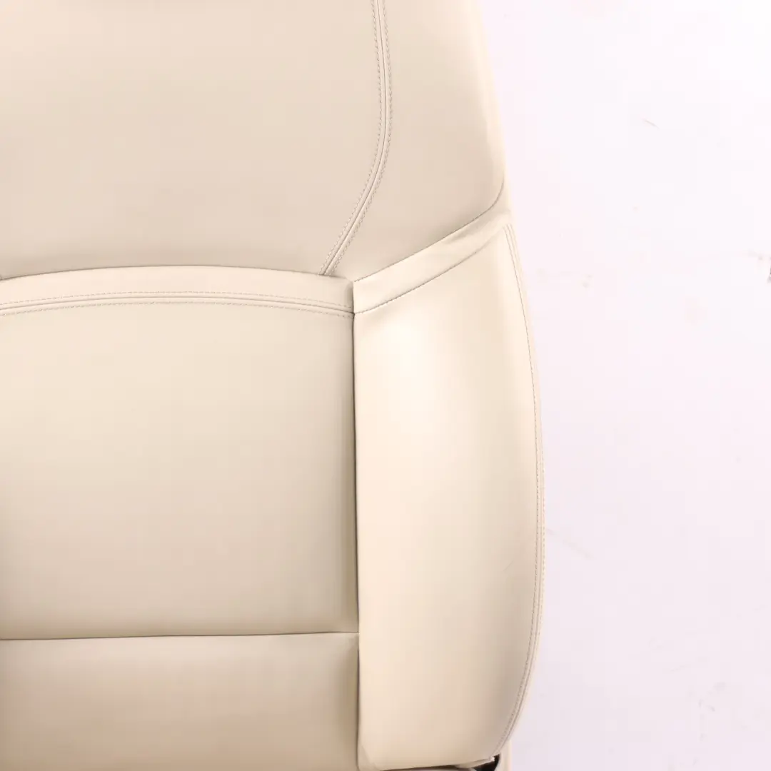 Front Seat Comfort Right O/S Heated Memory Leather Nappa Elfenbein Weiss to BMW F07 with Part number 7261376 BMW F07 Front Seat Comfort Right O/S Heated Memory Leather Nappa Elfenbein Weiss - SKU 7261376-2 - Part number 7261376