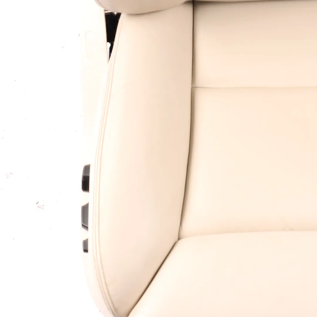 BMW F07 Front Seat Comfort Right O/S Heated Memory Leather Nappa Elfenbein Weiss - SKU 7261376-2 - Part number 7261376