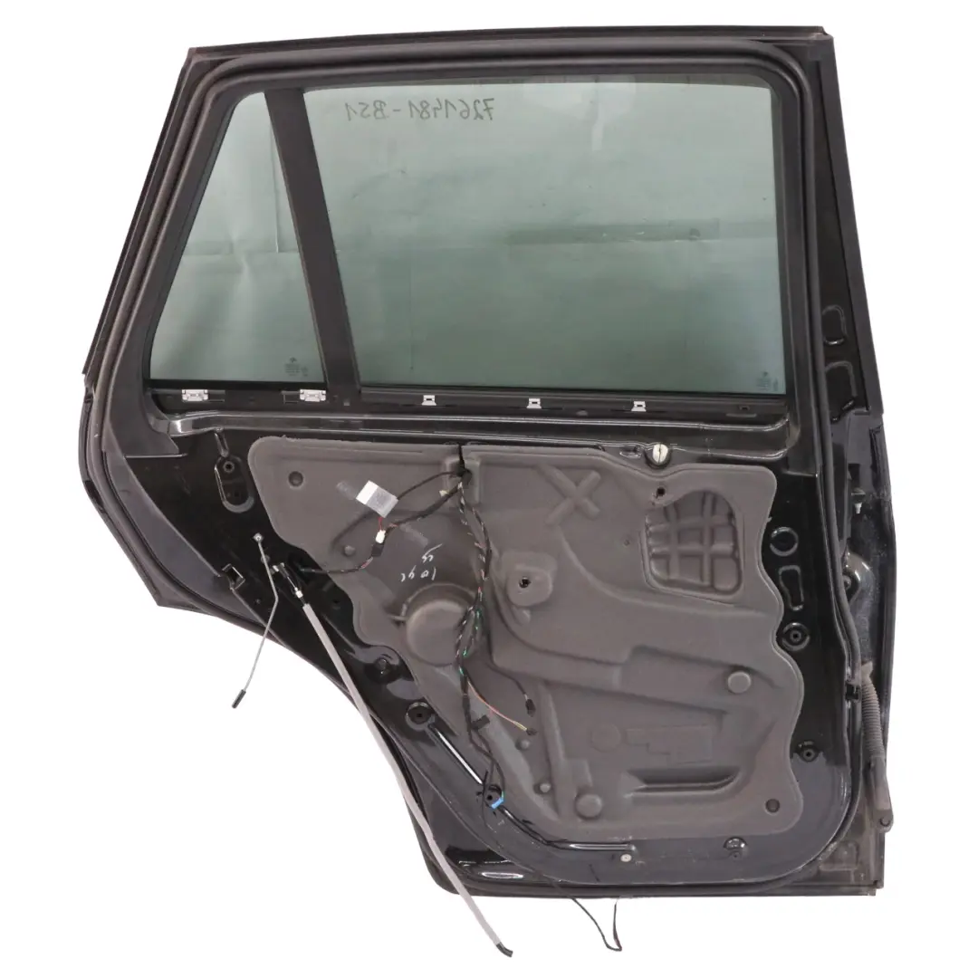BMW X5 E70 Porta posteriore sinistra Nero Zaffiro Metallizzato - 475 - SKU 7261481-BS1 - Numero di parte 7261481