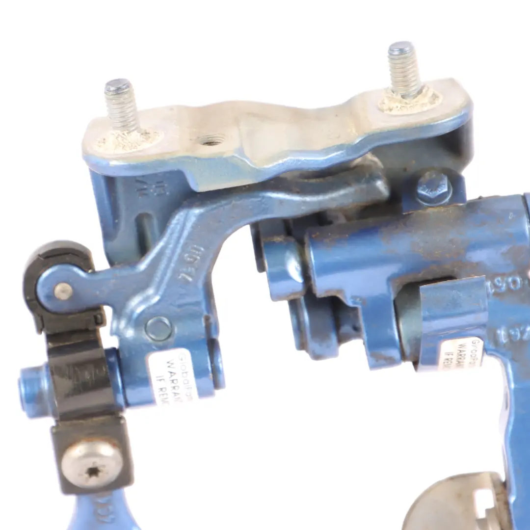 Trunk Lid Hinge Tailgate Rear Left N/S Estoril Blue B45 to BMW F31 with Part number 7263157 BMW F31 Trunk Lid Hinge Tailgate Rear Left N/S Estoril Blue B45 - SKU 7263157-EB - Part number 7263157