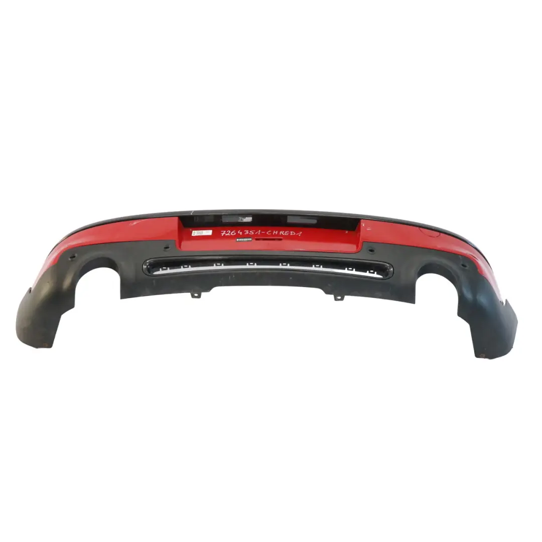 Rear Bumper Mini Clubman R55 Cooper S Trim Panel Chili Red - 851 - SKU 7264351-CHRED1 - Part number 7264351