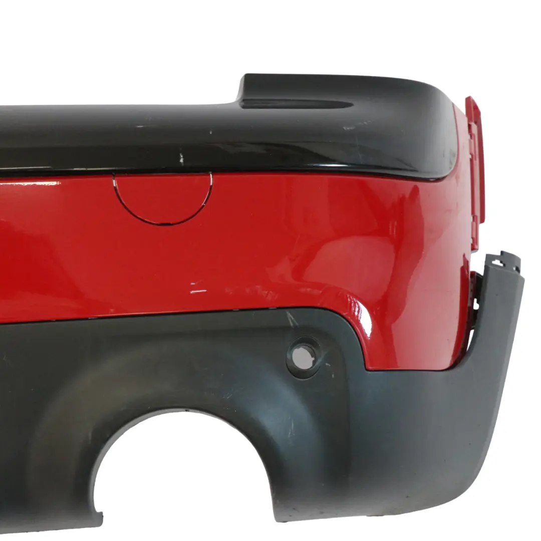 Heckstoßstange Mini Clubman R55 Cooper S Zierleiste Chili Rot - 851 für mit Teilenummer 7264351 Heckstoßstange Mini Clubman R55 Cooper S Zierleiste Chili Rot - 851 - SKU 7264351-CHRED1 - Teilenummer 7264351