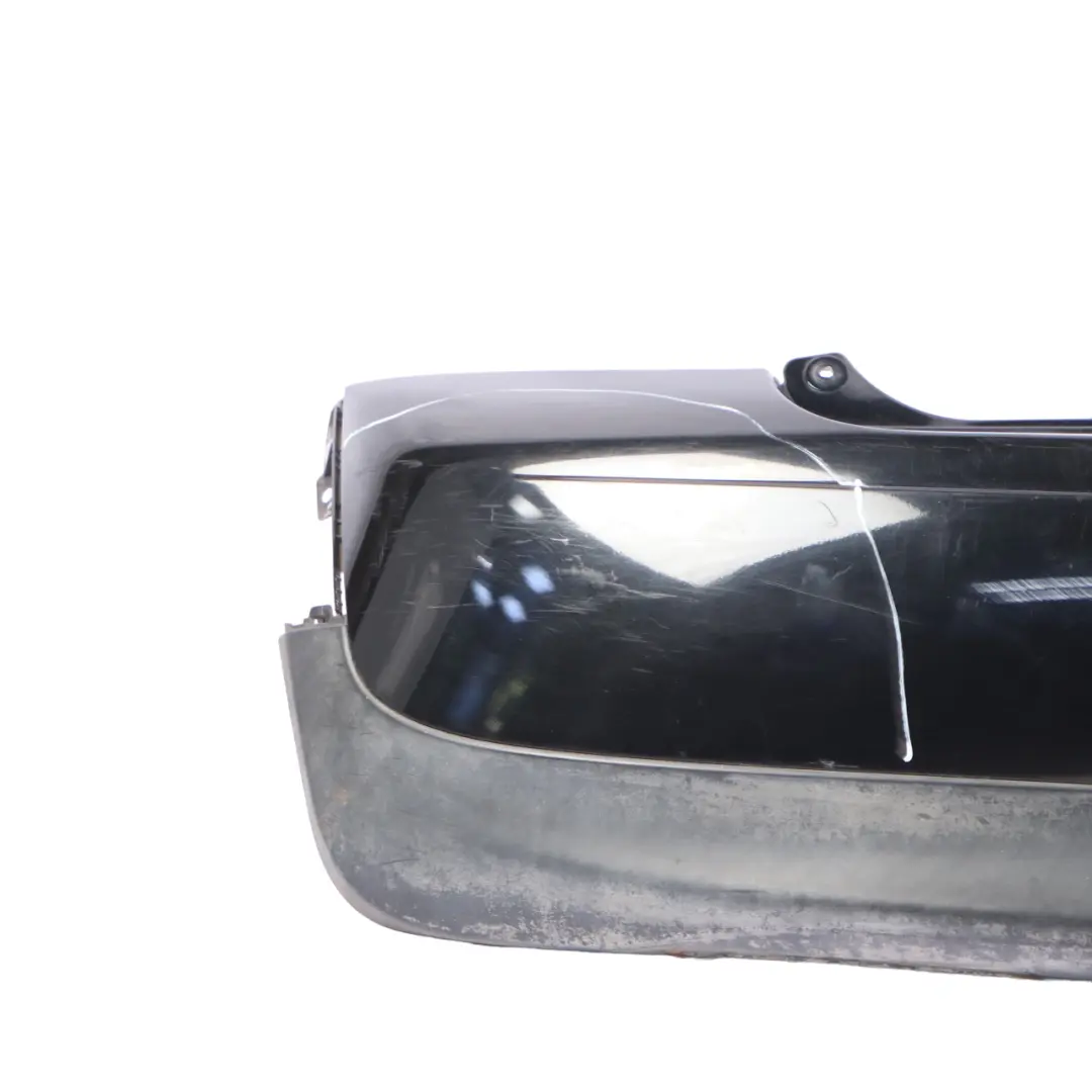 Mini R56 R57 LCI R58 Rear Bumper Trim Panel Midnight Black Metallic - A94 - SKU 7264355-MNB1 - Part number 7264355