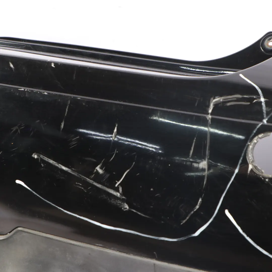 Mini R56 R57 LCI R58 Rear Bumper Trim Panel Midnight Black Metallic - A94 - SKU 7264355-MNB1 - Part number 7264355