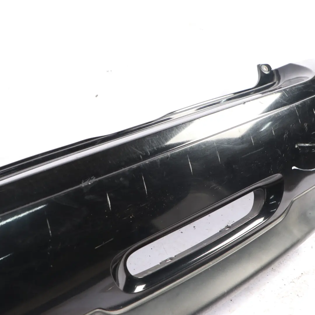 Mini R56 R57 LCI R58 Rear Bumper Trim Panel Midnight Black Metallic - A94 - SKU 7264355-MNB1 - Part number 7264355