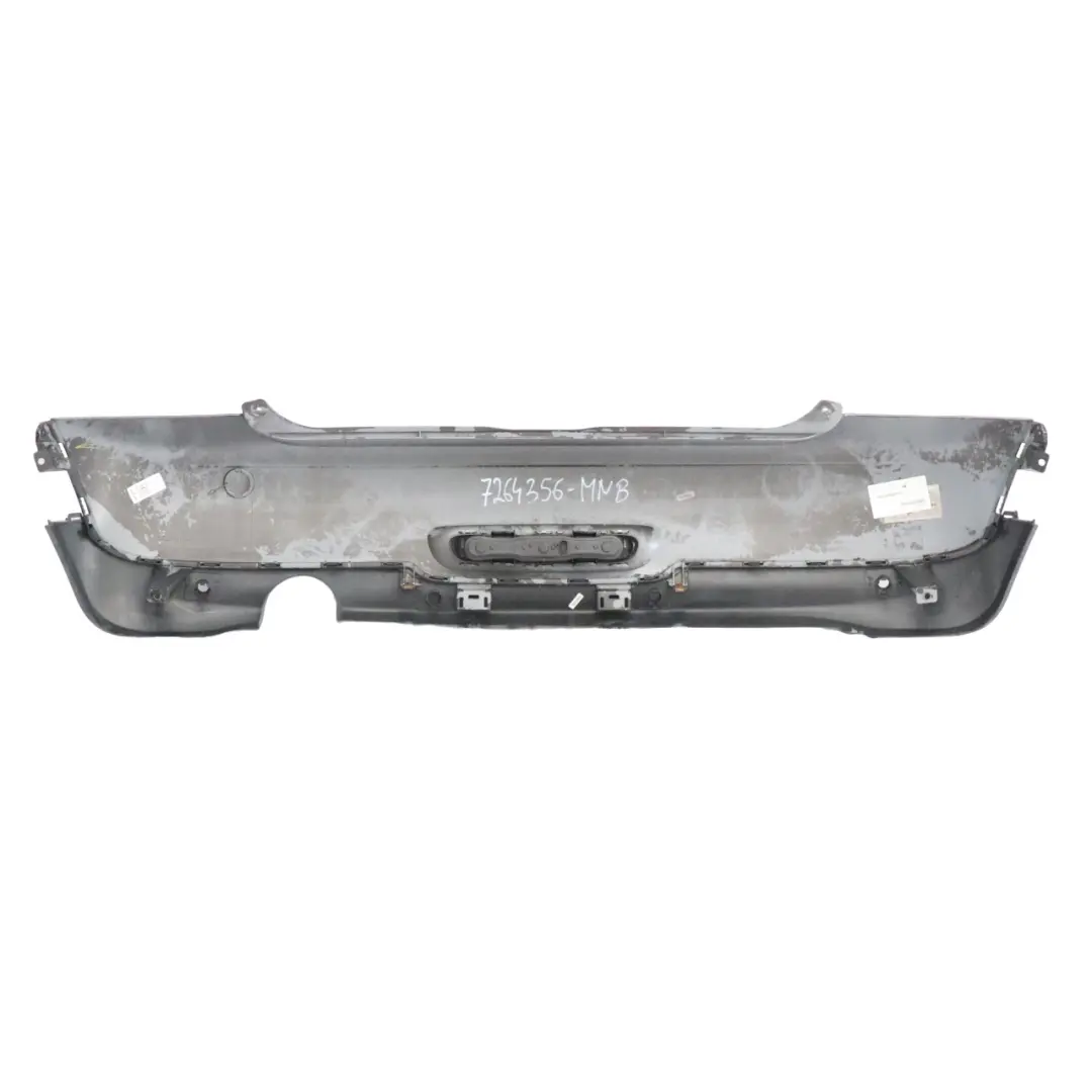 Mini R56 R57 LCI R58 R59 Rear Bumper Trim Panel Midnight Black - A94 - SKU 7264356-MNB - Part number 7264356