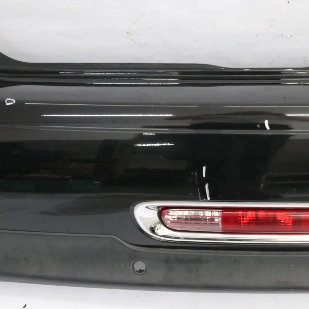 Bumper Trim Panel Midnight Black - A94 to Mini R56 R57 LCI R58 R59 Rear with Part number 7264356 Mini R56 R57 LCI R58 R59 Rear Bumper Trim Panel Midnight Black - A94 - SKU 7264356-MNB - Part number 7264356