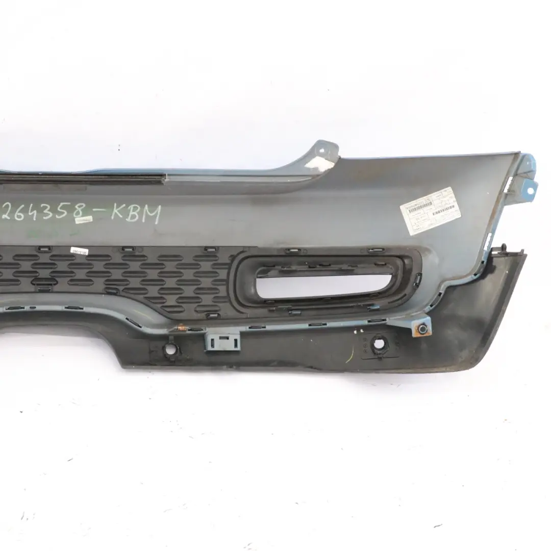 Rear Bumper Mini R56 R57 LCI Cooper S PDC Trim Panel Kite Blue Metallic - B48 - SKU 7264358-KBM - Part number 7264358