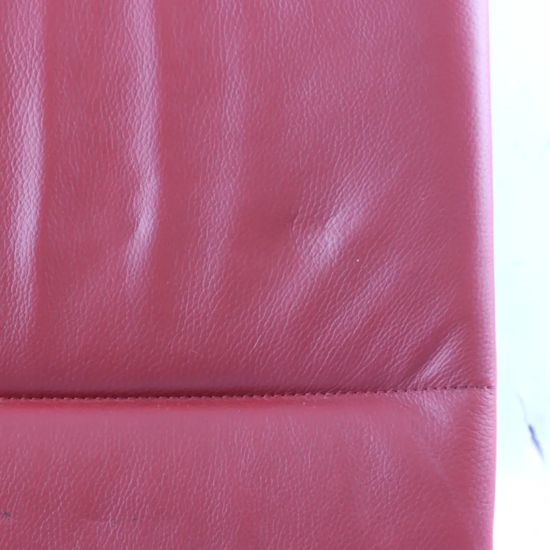 BMW E92 Seat Backrest Cover Rear Right O/S Back Rest Cover Red Leather Dakota - SKU 7266141-1 - Part number 7266141