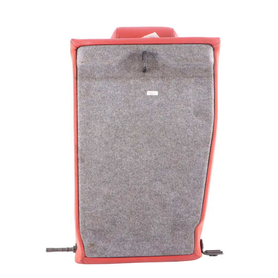 BMW E92 Seat Backrest Cover Rear Right O/S Back Rest Cover Red Leather Dakota - SKU 7266141-1 - Part number 7266141
