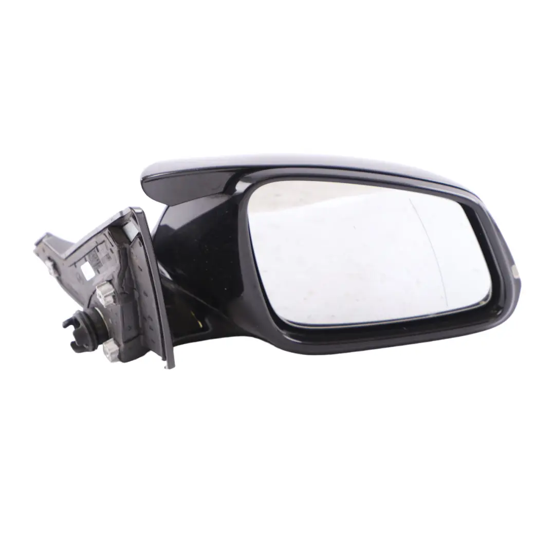  Wing Mirror BMW F21 F22 F23 LCI Door Right O/S High Gloss 6 Pins Black - SKU 7268600-BLK - Part number 7268600
