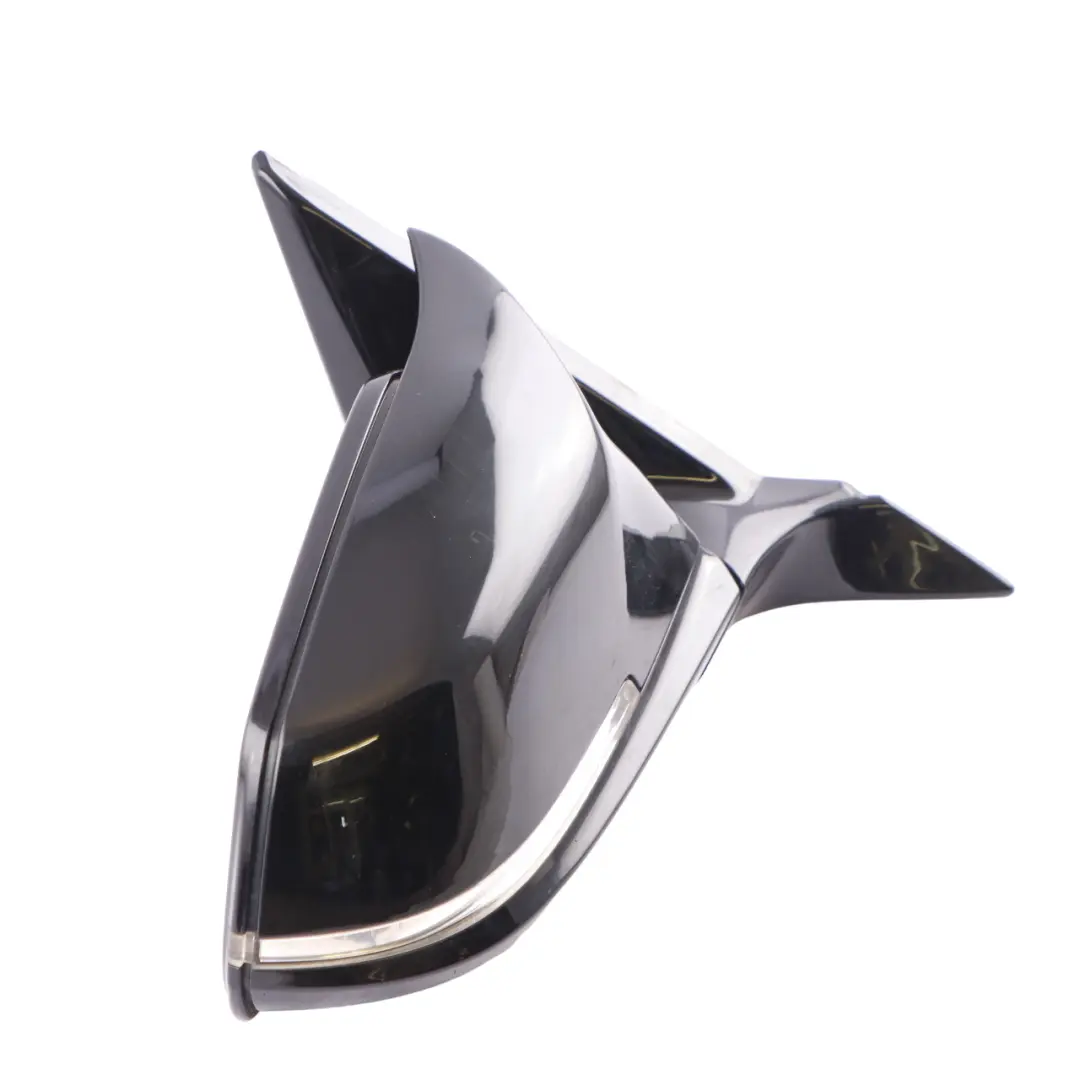  Wing Mirror BMW F21 F22 F23 LCI Door Right O/S High Gloss 6 Pins Black - SKU 7268600-BLK - Part number 7268600