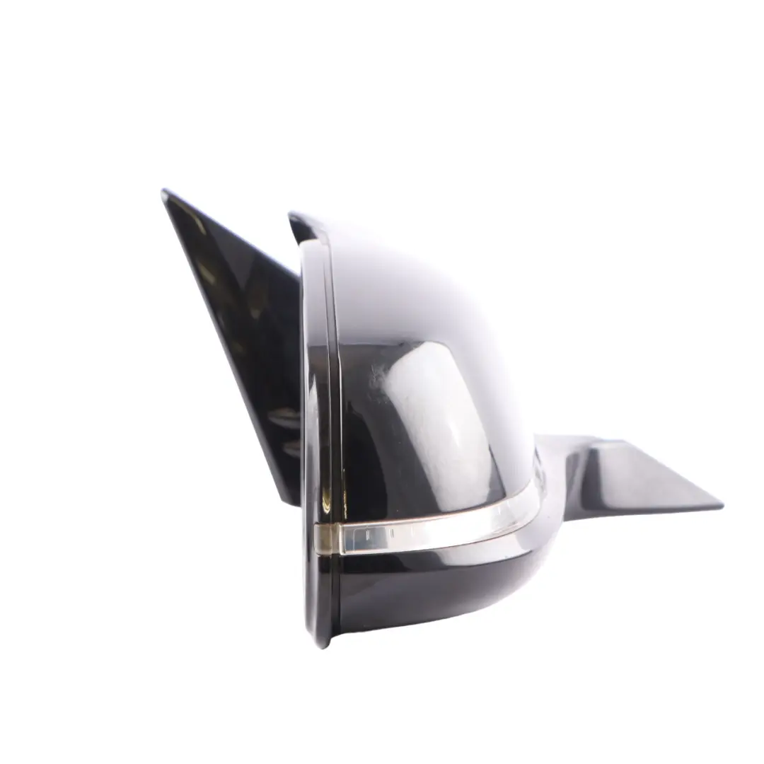  Wing Mirror BMW F21 F22 F23 LCI Door Right O/S High Gloss 6 Pins Black - SKU 7268600-BLK - Part number 7268600