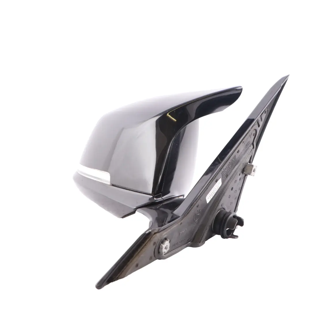  Wing Mirror BMW F21 F22 F23 LCI Door Right O/S High Gloss 6 Pins Black - SKU 7268600-BLK - Part number 7268600