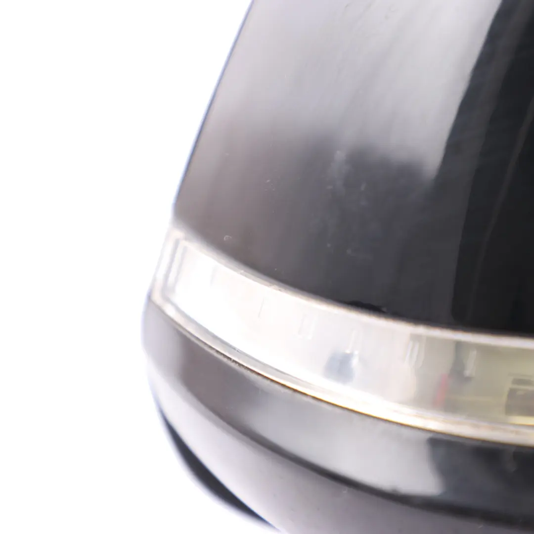  Wing Mirror BMW F21 F22 F23 LCI Door Right O/S High Gloss 6 Pins Black - SKU 7268600-BLK - Part number 7268600