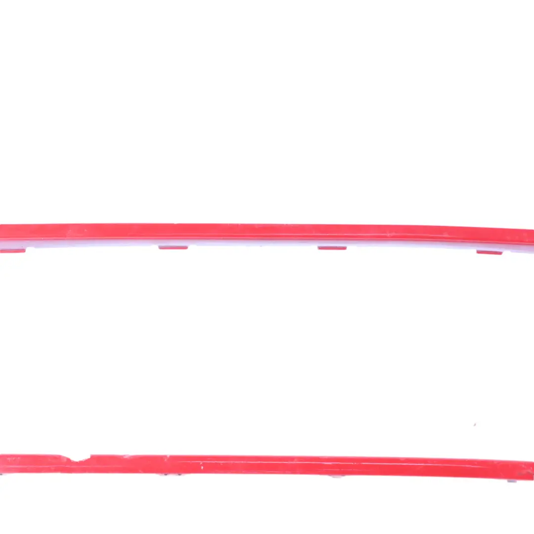 Mini R55 R56 LCI Cover Air Inlet Trim Front Bumper Chili Red - 851 - SKU 7268744-CHRED - Part number 7268744