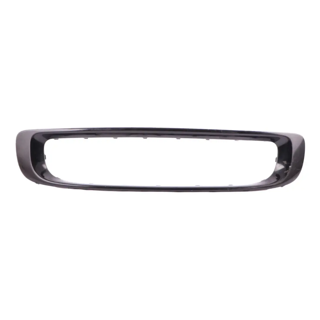 Front Bumper Trim Grille Frame Panel Midnight Black - A94 to Mini Cooper R56 LCI with Part number 7268751 Mini Cooper R56 LCI Front Bumper Trim Grille Frame Panel Midnight Black - A94 - SKU 7268751-MNB - Part number 7268751