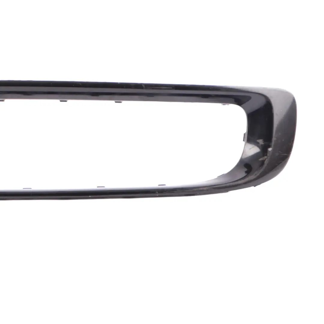 Mini Cooper R56 LCI Front Bumper Trim Grille Frame Panel Midnight Black - A94 - SKU 7268751-MNB - Part number 7268751