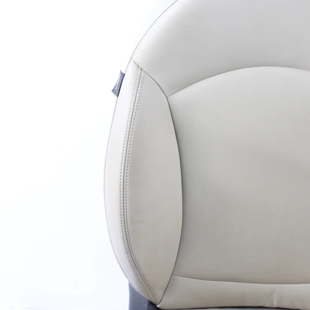 Heated Front Right O/S Sport Seat Leather Polar Beige to Mini Cooper R55 R56 LCI with Part number 7270206 Mini Cooper R55 R56 LCI Heated Front Right O/S Sport Seat Leather Polar Beige - SKU 7270206-1 - Part number 7270206