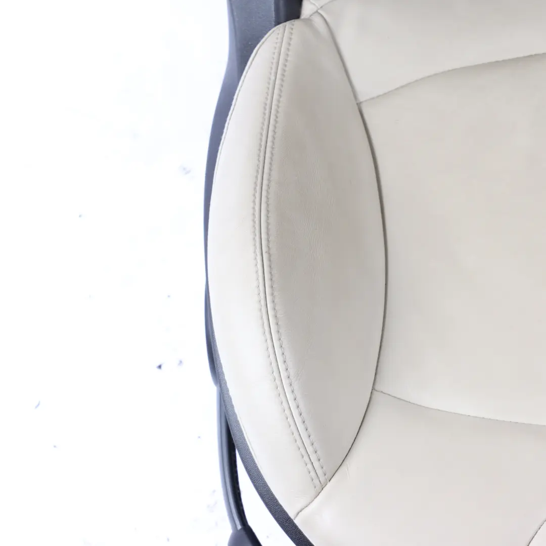 Heated Front Right O/S Sport Seat Leather Polar Beige to Mini Cooper R55 R56 LCI with Part number 7270206 Mini Cooper R55 R56 LCI Heated Front Right O/S Sport Seat Leather Polar Beige - SKU 7270206-1 - Part number 7270206
