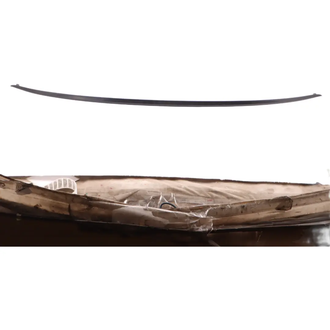 BMW F20 F21 Bumper Sealing Decor Strip Trim Seal Panel Rear Center Black - SKU 7273796 - Part number 7273796